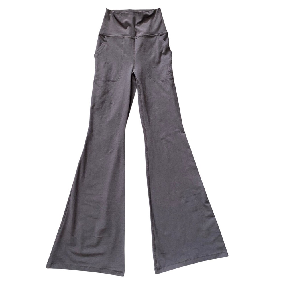 Beyond Yoga Spacedye All Day Flare High Waist Pant XS Brown Coco Sporty Athletic